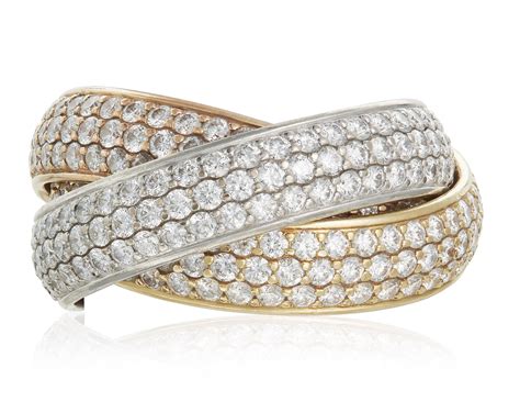 cartier trinity ring celebrities|cartier trinity ring with diamonds.